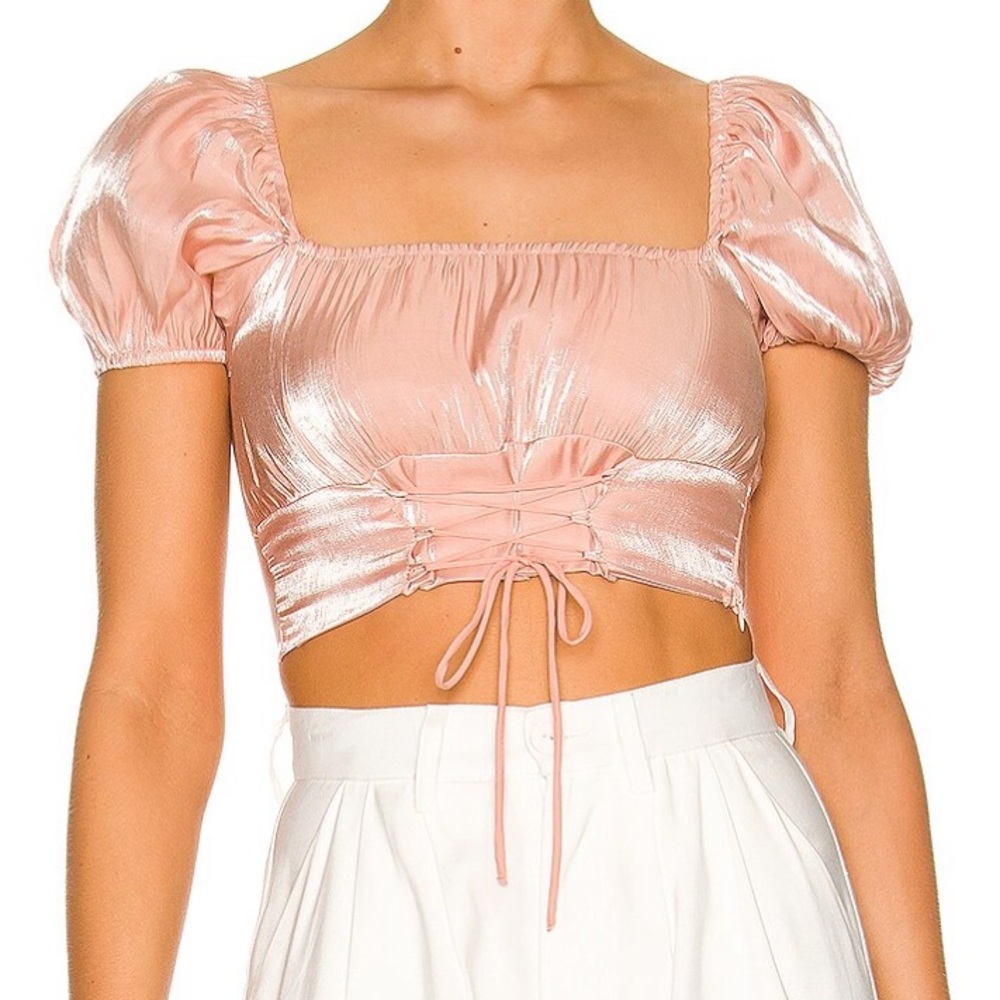 Revolve Puff Sleeve Top